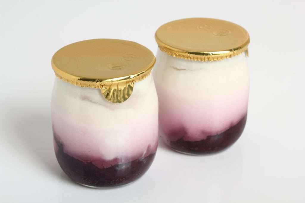aluminium lids yogurt